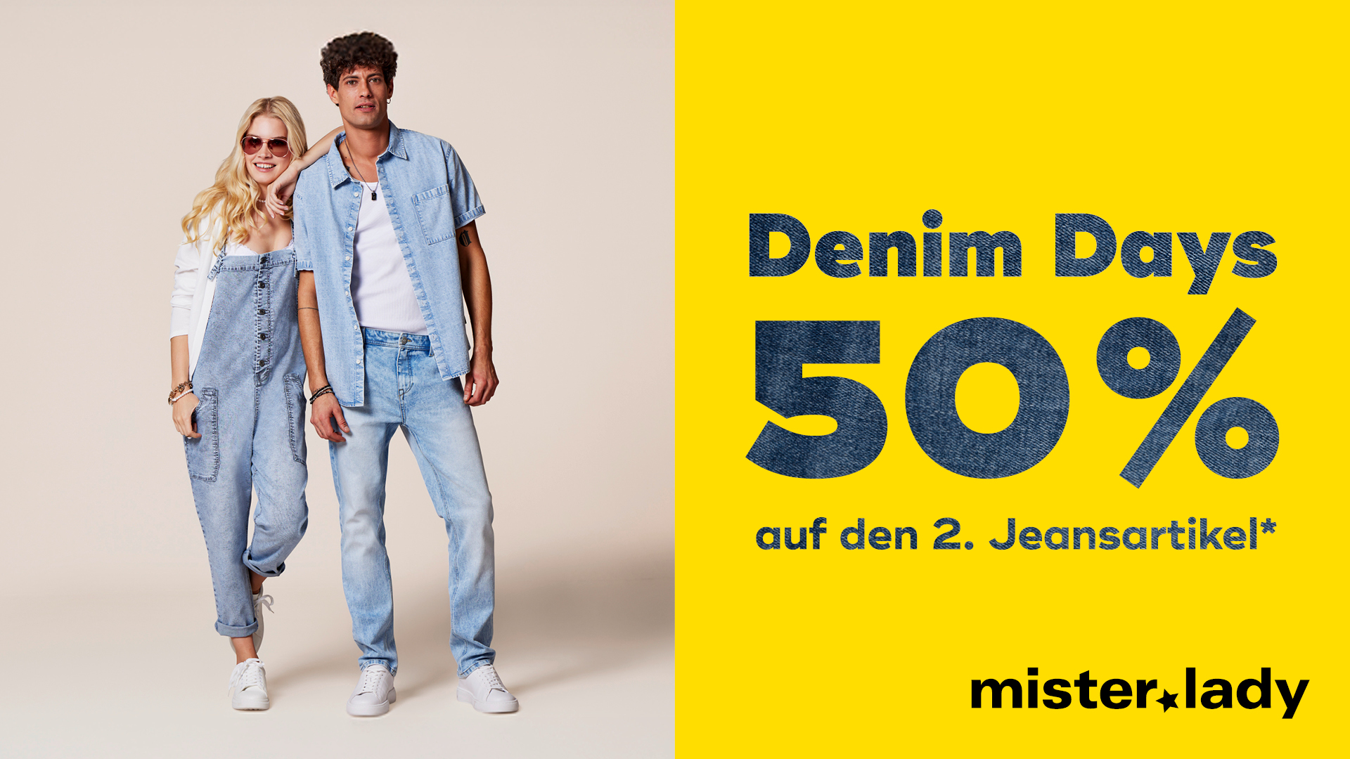 Denim Days bei mister*lady 