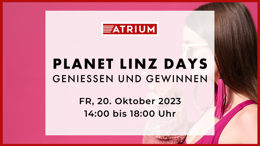 Los gehts! Planet Linz Days am 20.10.2023